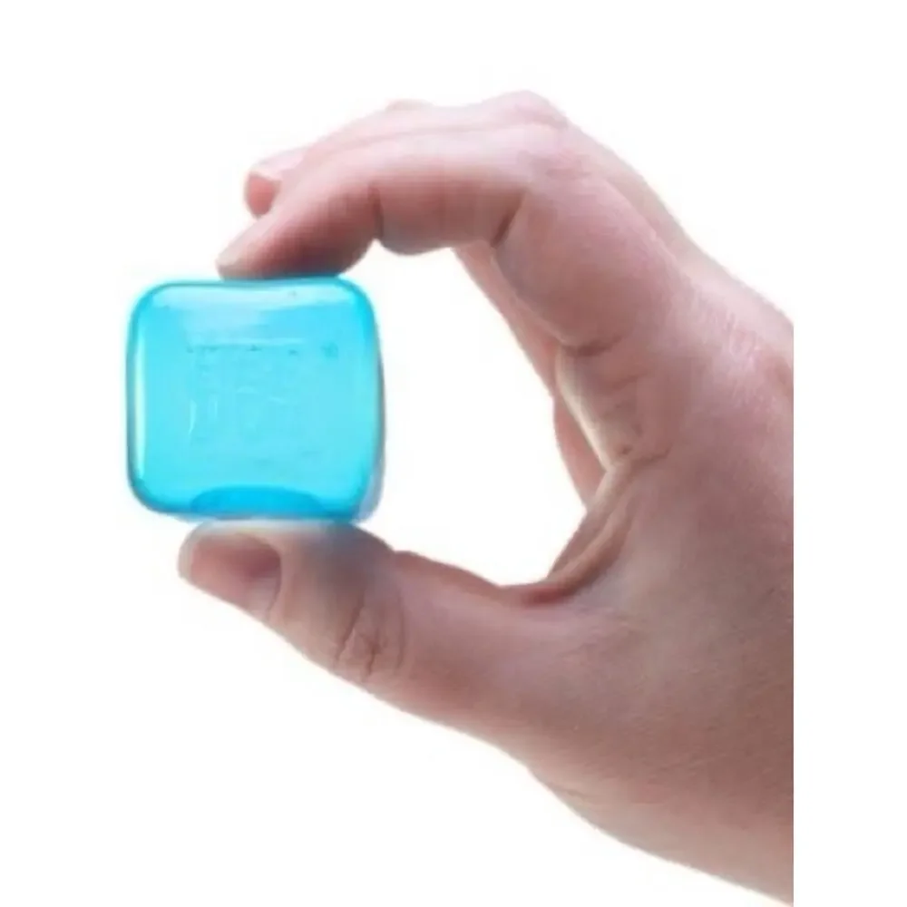 Set of 2 NeeDoh Nice Ice Baby Mini Sensory Cubes - (Pink & Blue) - NIB!